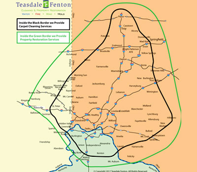 Service Area Map